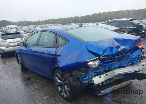 2015 Chrysler 200 S z USA, uszkodzony, nr VIN 1C3CCCBG5FN527287